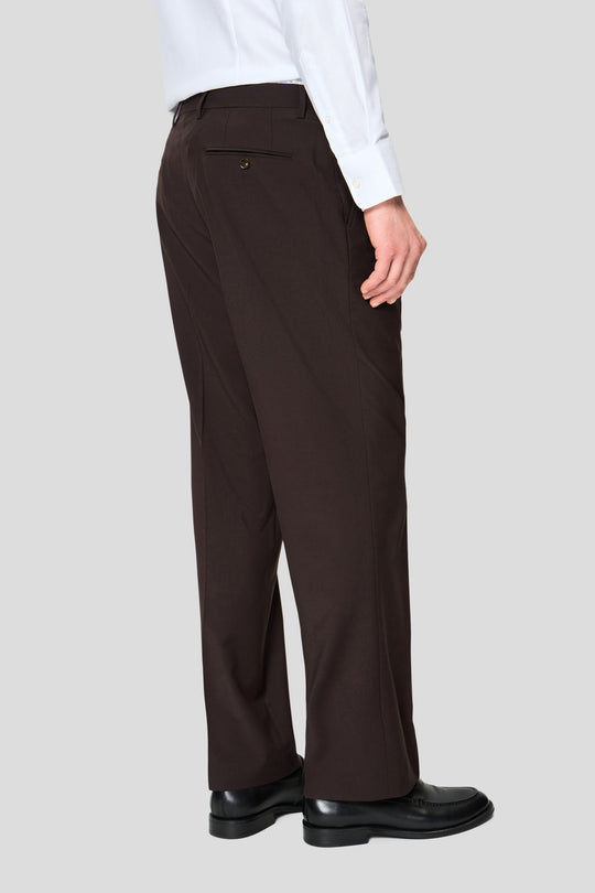PREMIUM brunt three-piece jakkesæt
