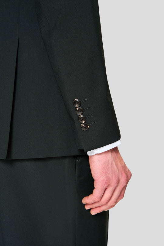 PREMIUM grønt three-piece jakkesæt