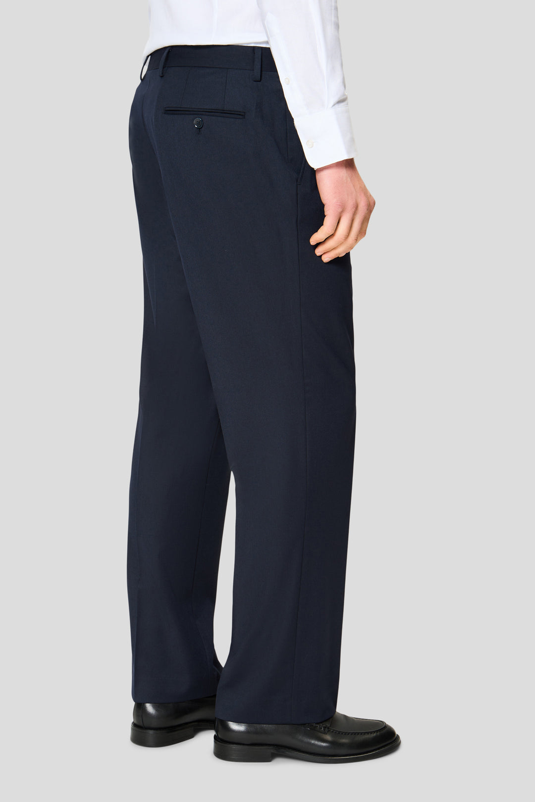 PRESTIGE navy straight fit habitbukser 2.0