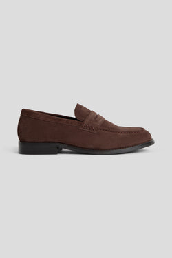 Brune loafers i ruskind 2.0