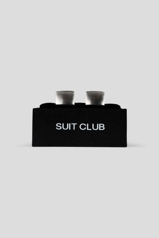 Sort metal manchetknapper PVD