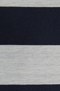 Navy stribet slips