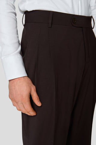 PREMIUM brunt jakkesæt