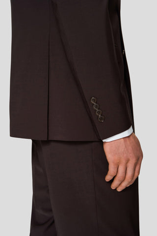 PREMIUM brunt jakkesæt