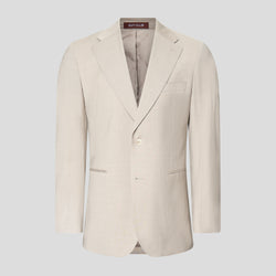 EXCLUSIVE sand three-piece jakkesæt