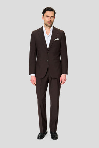 PREMIUM brunt jakkesæt