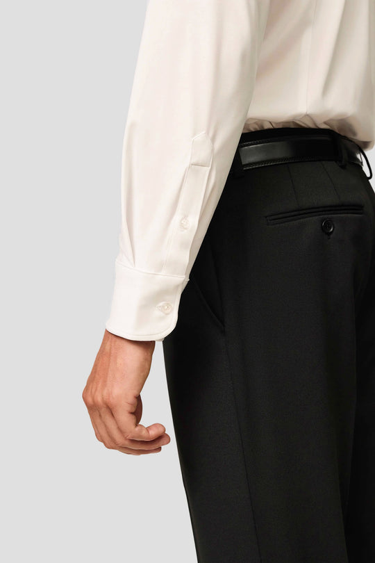 Signatur performance skjorte off white slim
