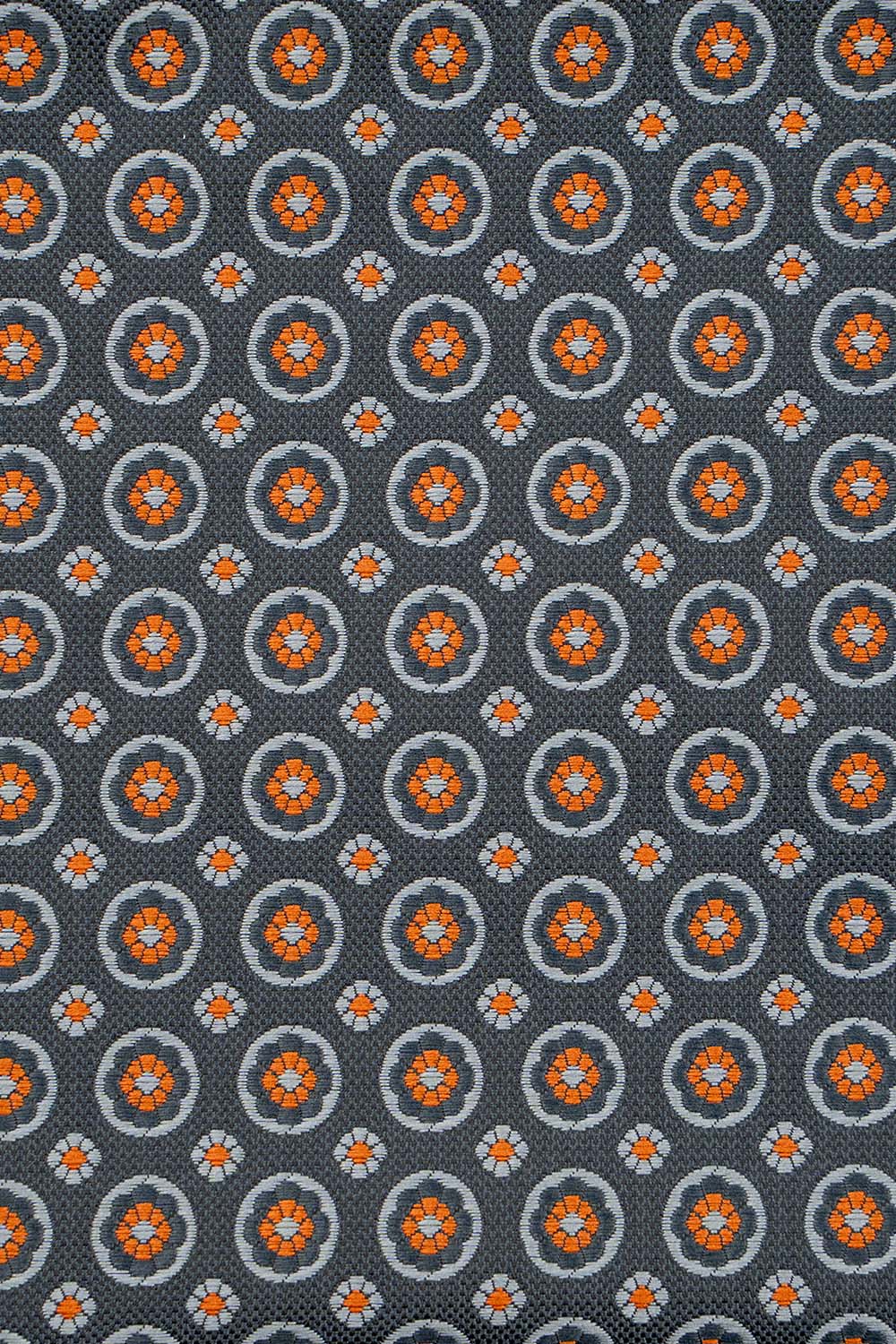 Orange blomstret slips PVD