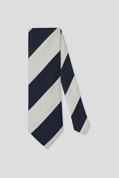 Navy stribet slips
