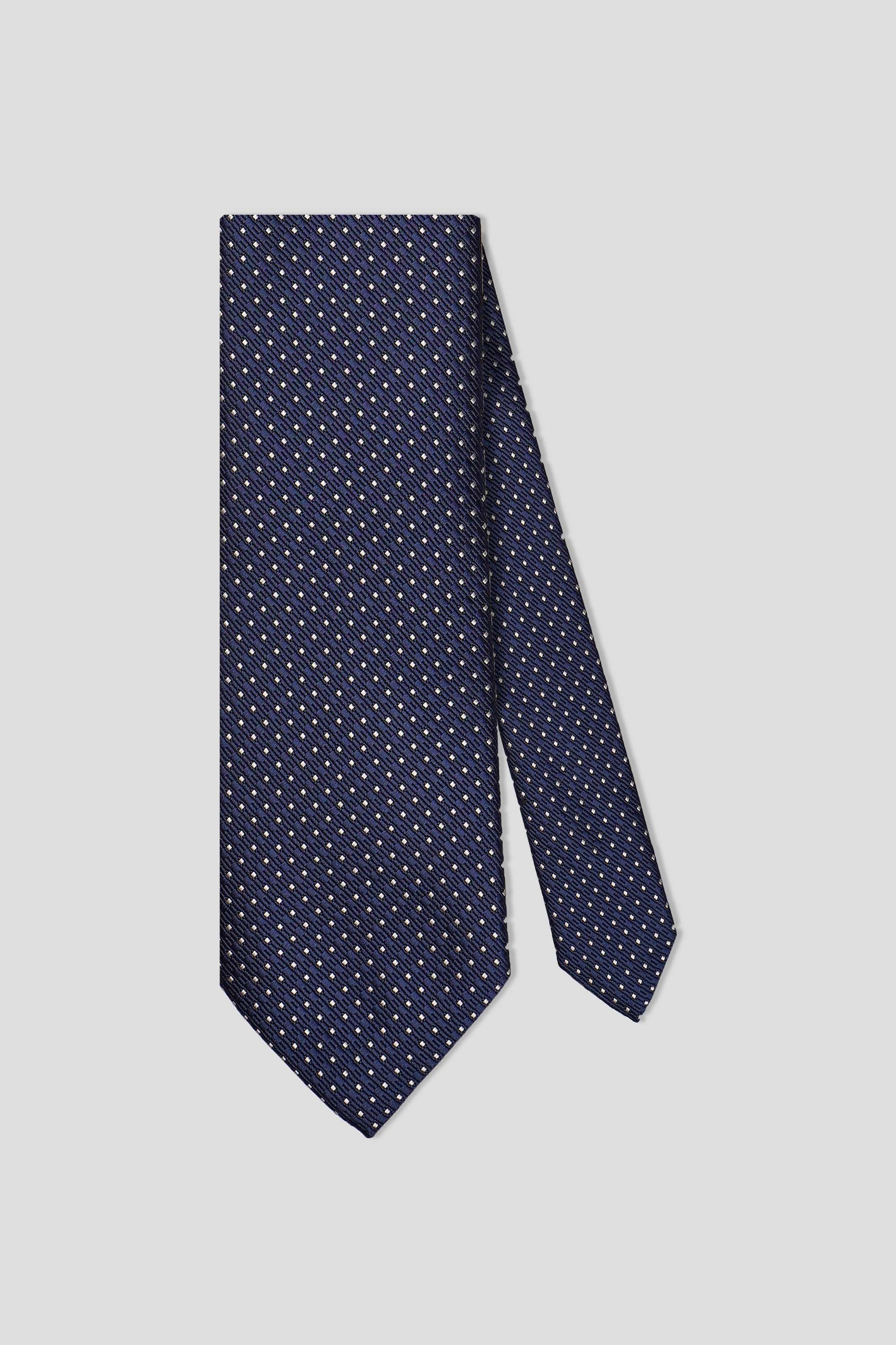 Navy & guld prikket slips PVD