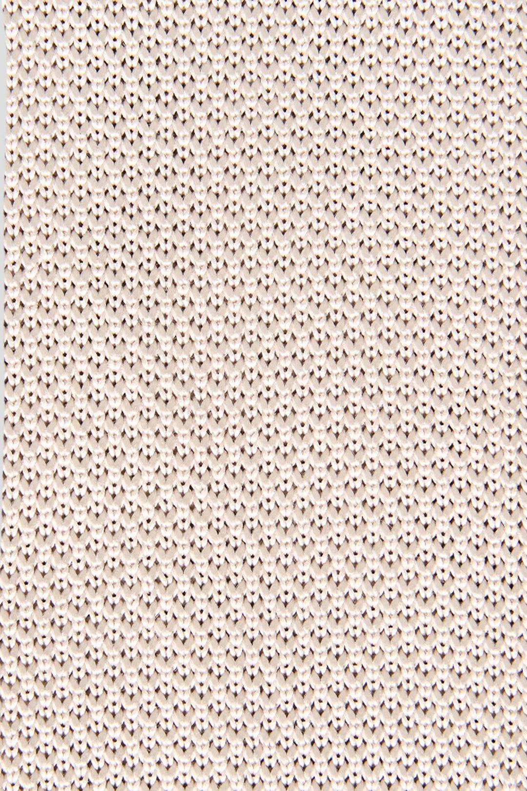 Strikket beige slips