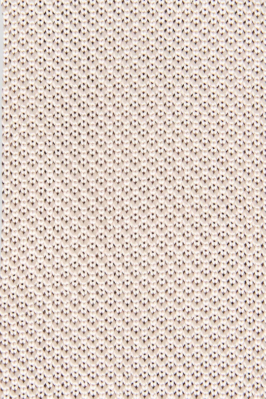 Strikket beige slips